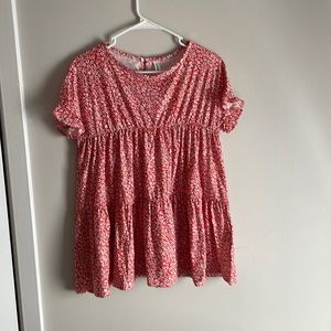 Cute, floral babydoll top